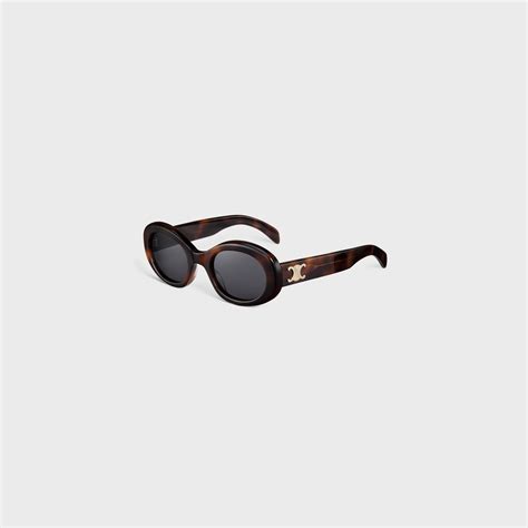 celine triomph bril|TRIOMPHE 01 SUNGLASSES IN ACETATE .